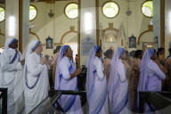 Tribute To Pope Francis, In Kolkata 