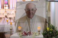 Tribute To Pope Francis, In Kolkata 