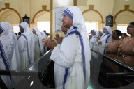 Tribute To Pope Francis, In Kolkata 