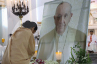 Tribute To Pope Francis, In Kolkata 