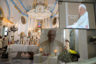 Tribute To Pope Francis, In Kolkata 