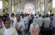 Tribute To Pope Francis, In Kolkata 