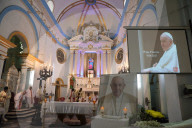 Tribute To Pope Francis, In Kolkata 
