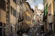 Daily Life In Arezzo, Italy