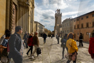 Daily Life In Arezzo, Italy