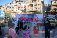 Rally In Damascus Against Israeli Aggression On Gaza And Southern Syria