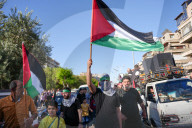 Rally In Damascus Against Israeli Aggression On Gaza And Southern Syria