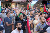 Rally In Damascus Against Israeli Aggression On Gaza And Southern Syria