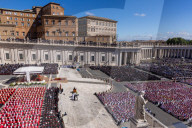 Funeral Takes Place For Pope Francis.