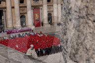 Funeral Takes Place For Pope Francis.