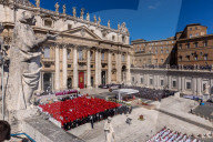 Funeral Takes Place For Pope Francis.