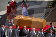 Funeral Takes Place For Pope Francis.