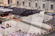 Funeral Takes Place For Pope Francis.
