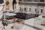 Funeral Takes Place For Pope Francis.