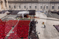 Funeral Takes Place For Pope Francis.