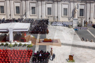 Funeral Takes Place For Pope Francis.