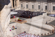 Funeral Takes Place For Pope Francis.