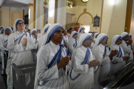 Tribute To Pope Francis In Kolkata, India