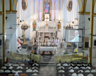 Tribute To Pope Francis In Kolkata, India