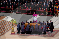 Funeral Service Held At St. Peter's Basilica Of Vatican For Pope Francis