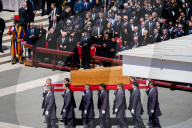 Funeral Service Held At St. Peter's Basilica Of Vatican For Pope Francis