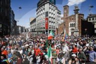 Italy's 80th Liberation Day Demonstration In Milan