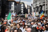 Italy's 80th Liberation Day Demonstration In Milan
