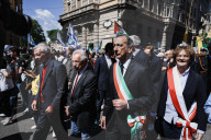 Italy's 80th Liberation Day Demonstration In Milan