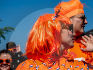 King's Day Festivities Celebrated In Amsterdam. 