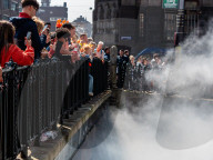 King's Day Festivities Celebrated In Amsterdam. 