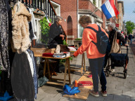 King's Day Festivities Celebrated In Amsterdam. 
