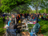 King's Day Festivities Celebrated In Amsterdam. 