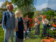 King's Day Festivities Celebrated In Amsterdam. 