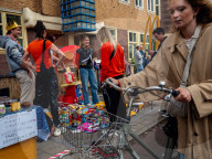 King's Day Festivities Celebrated In Amsterdam. 