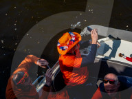 King's Day Festivities Celebrated In Amsterdam. 