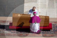 Funeral Takes Place For Pope Francis.