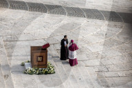 Funeral Takes Place For Pope Francis.