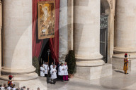 Funeral Takes Place For Pope Francis.