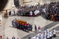 Funeral Takes Place For Pope Francis.