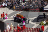 Funeral Takes Place For Pope Francis.