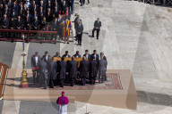 Funeral Takes Place For Pope Francis.