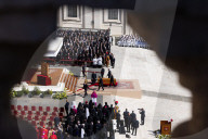 Funeral Takes Place For Pope Francis.