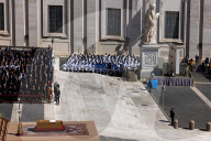 Funeral Takes Place For Pope Francis.