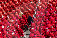 Funeral Takes Place For Pope Francis.