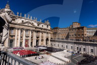 Funeral Takes Place For Pope Francis.