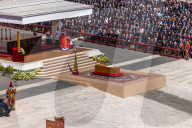 Funeral Takes Place For Pope Francis.