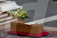 Funeral Takes Place For Pope Francis.
