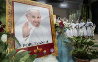 Tribute To Pope Francis In India