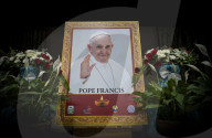 Tribute To Pope Francis In India
