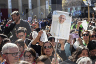 Tribute To Pope Francis In Buenos Aires